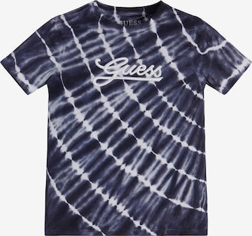 GUESS - Camiseta en azul: frente