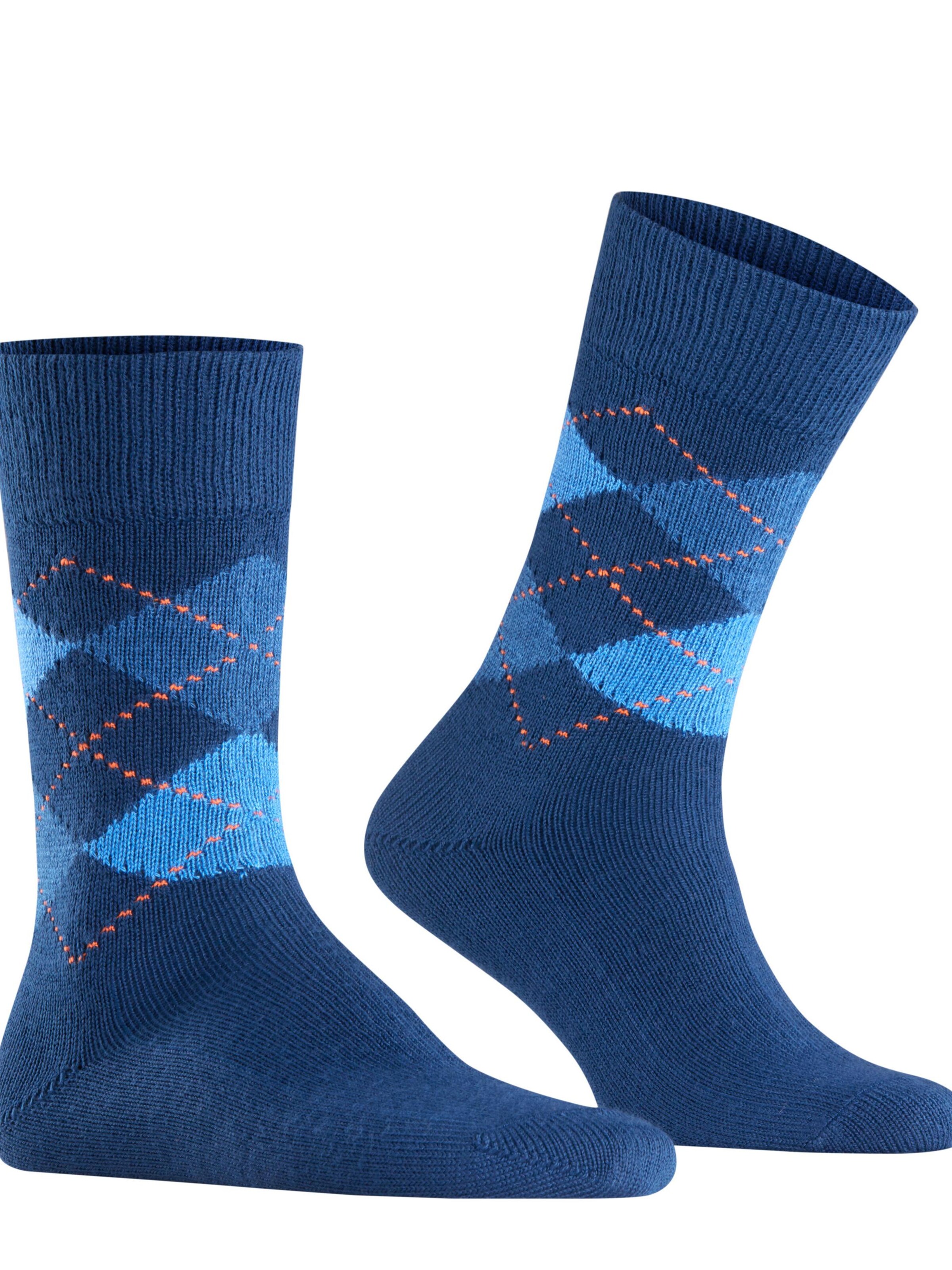 BURLINGTON Socks 'Preston' in Blue