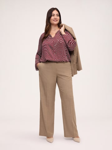 Chemisier Fiorella Rubino en marron