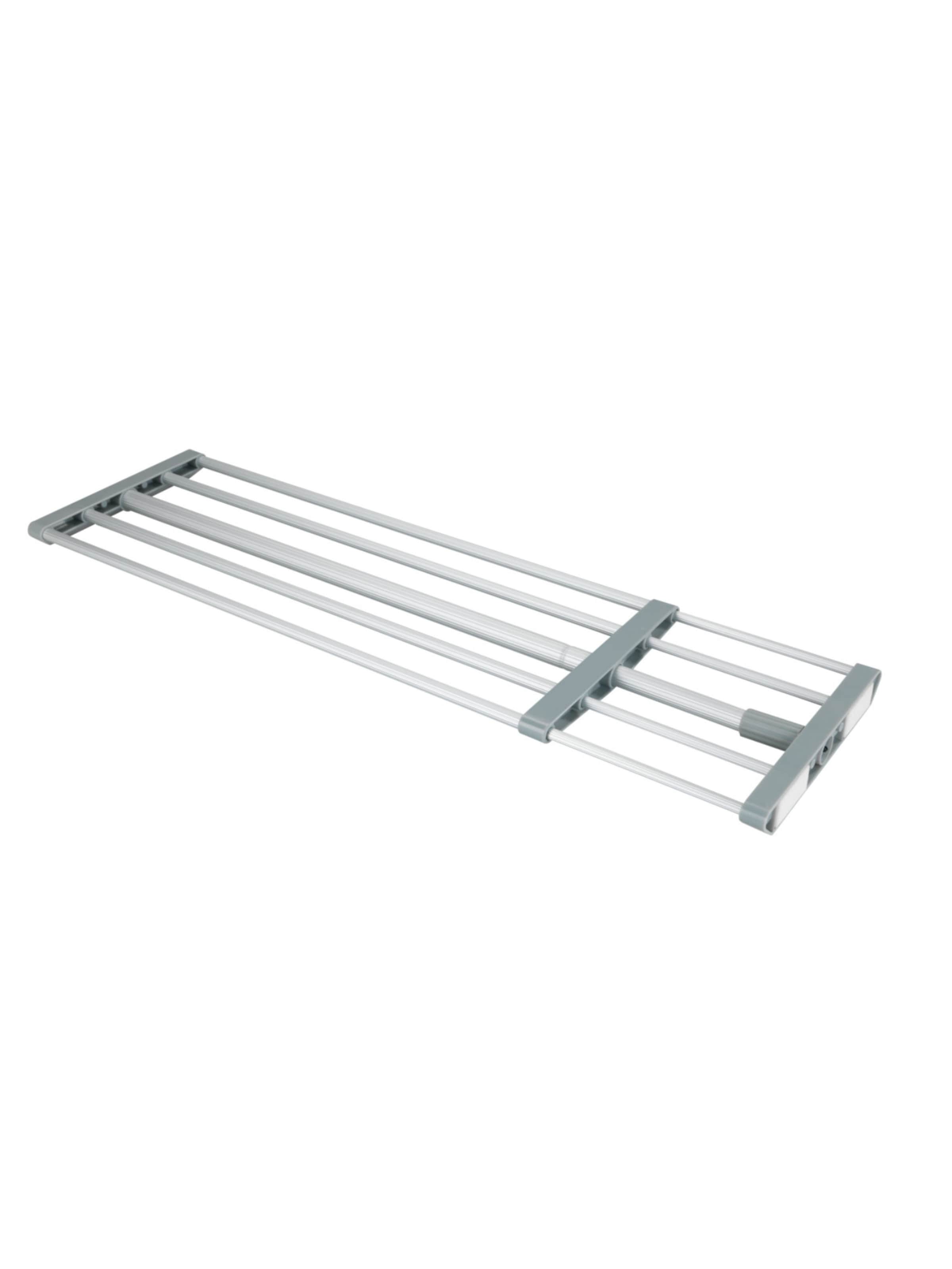 Wenko Wardrobe in Silver: front