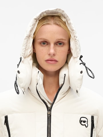 Veste d’hiver Karl Lagerfeld en blanc