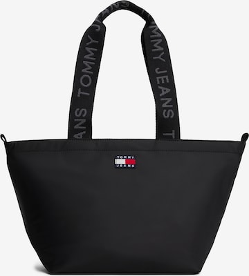 Tommy Jeans Шоппер 'Ess' в Черный: спереди