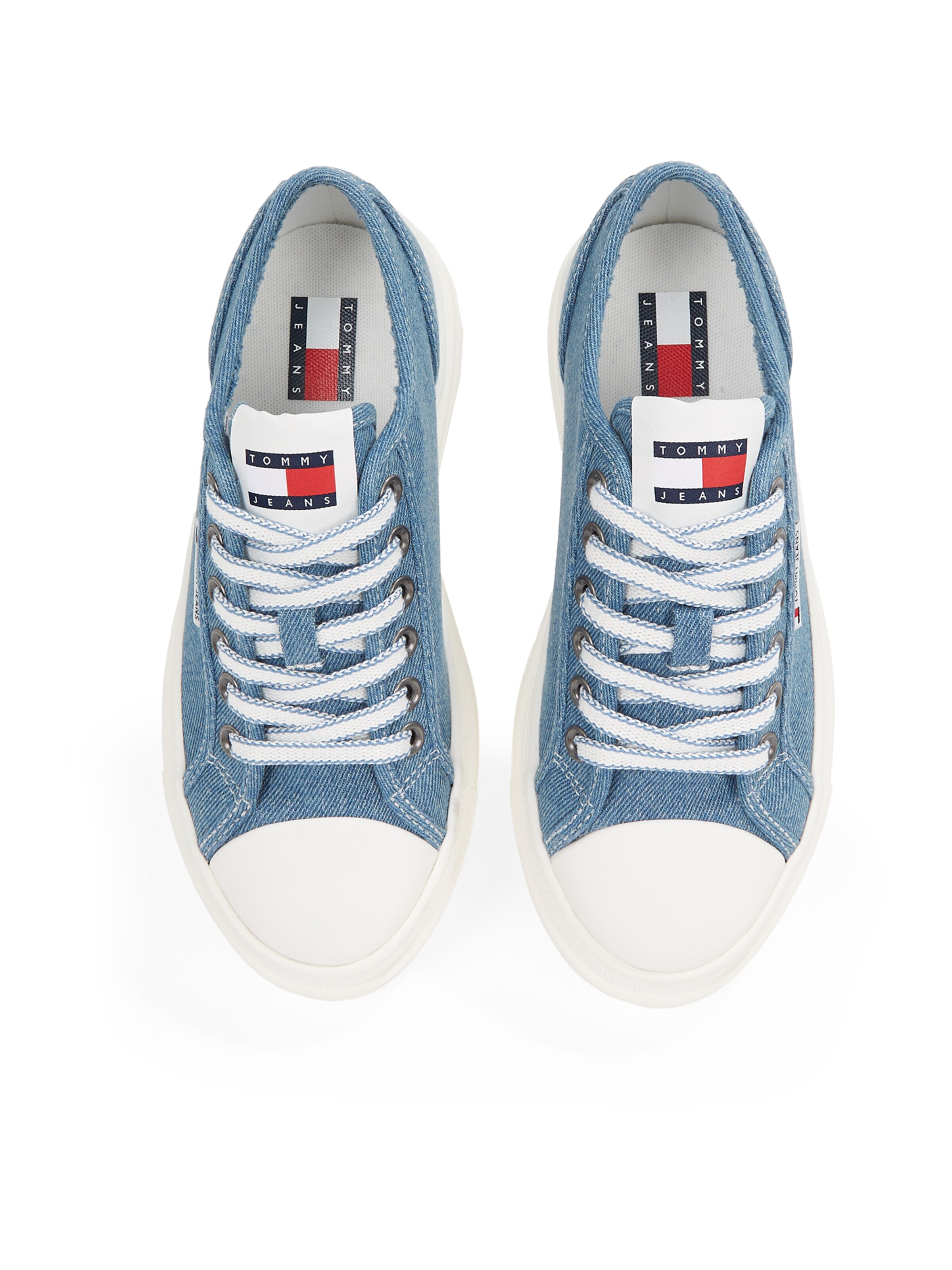 Tommy Jeans Sneaker low i blå