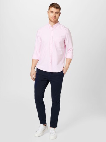 BURTON MENSWEAR LONDON Regular Fit Hemd in Pink