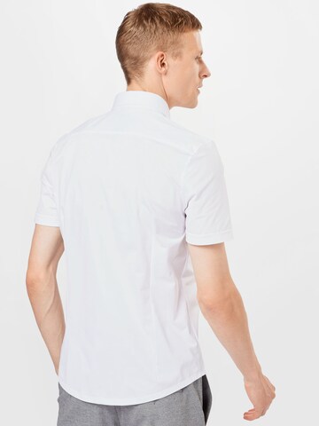 OLYMP Regular fit Button Up Shirt 'Level 5' in White