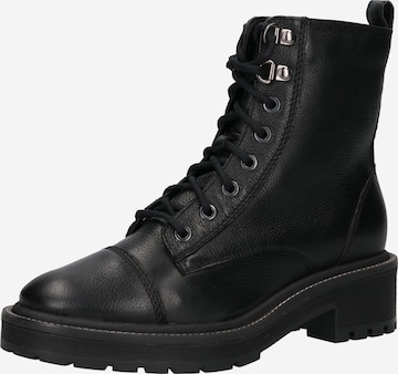 Bottines à lacets River Island en noir : devant