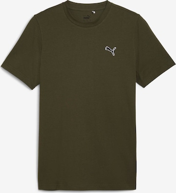 PUMA Shirt 'Better Essentials' in Grün: Vorderseite