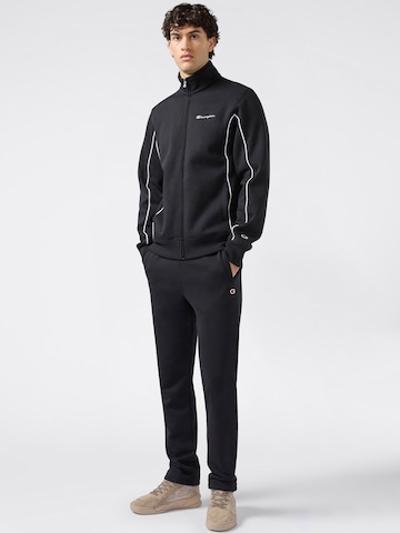 Champion Authentic Athletic Apparel Jogginganzug in Schwarz: Vorderseite