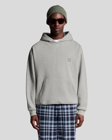 Lyle & Scott Sweatshirt in Grijs: voorkant
