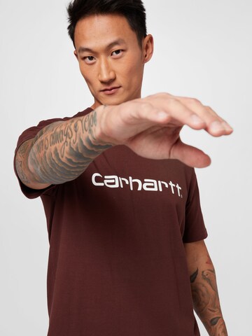 T-Shirt Carhartt WIP en marron