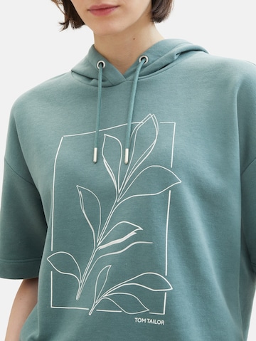 Sweat-shirt TOM TAILOR en vert