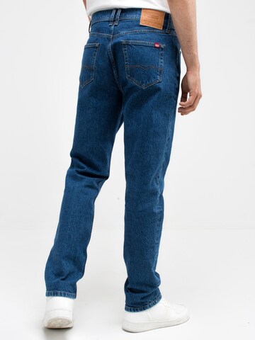 BIG STAR Tapered Jeans 'AUTHENTIC' in Blauw