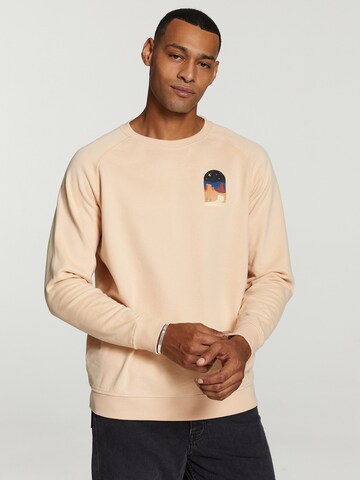 Sweat-shirt Shiwi en orange : devant