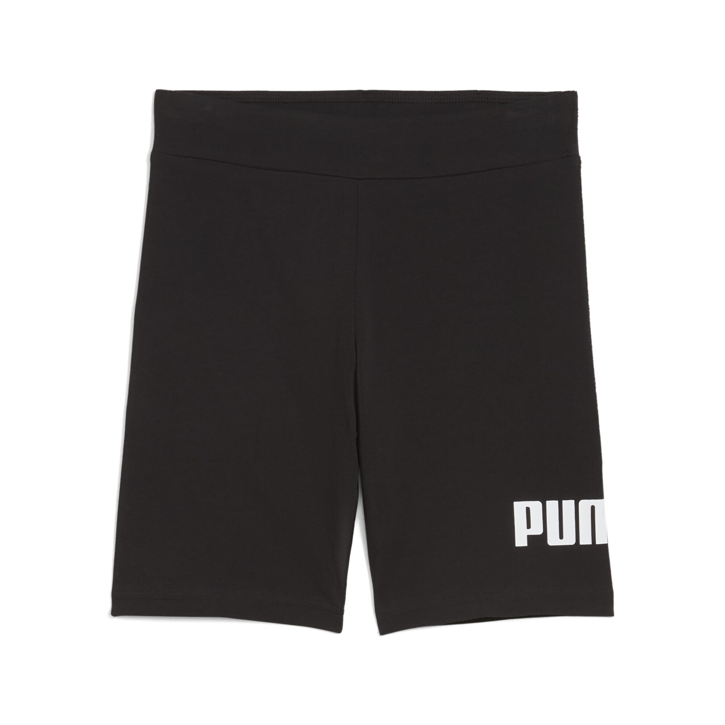 PUMA Skinny Leggings 'Ess No. 1' in Zwart: voorkant