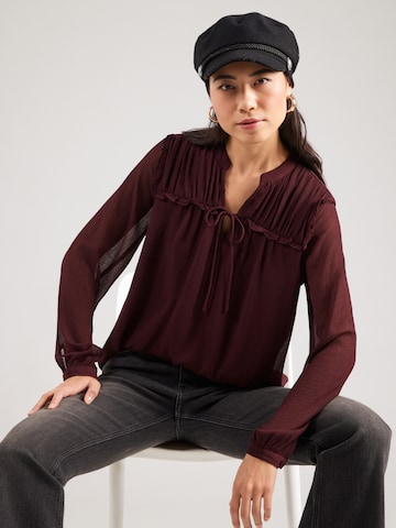 VERO MODA Блузка 'VMLINEA' в Красный: спереди