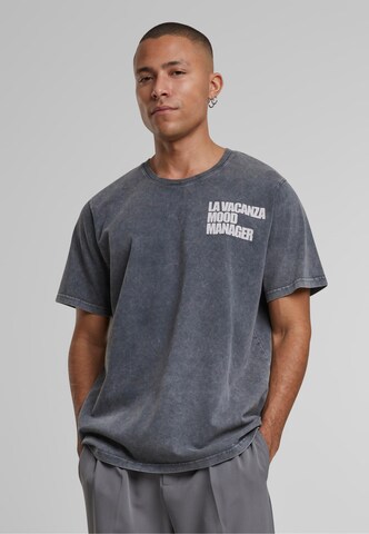 T-Shirt 'Mood Manager' Pica Pica en noir : devant