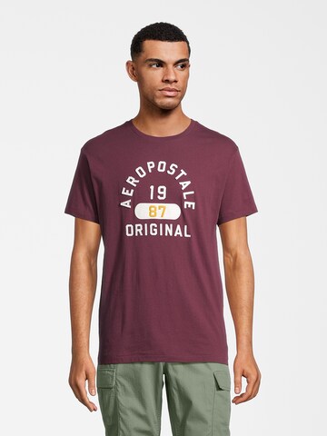 AÉROPOSTALE T-Shirt in Rot: Vorderseite
