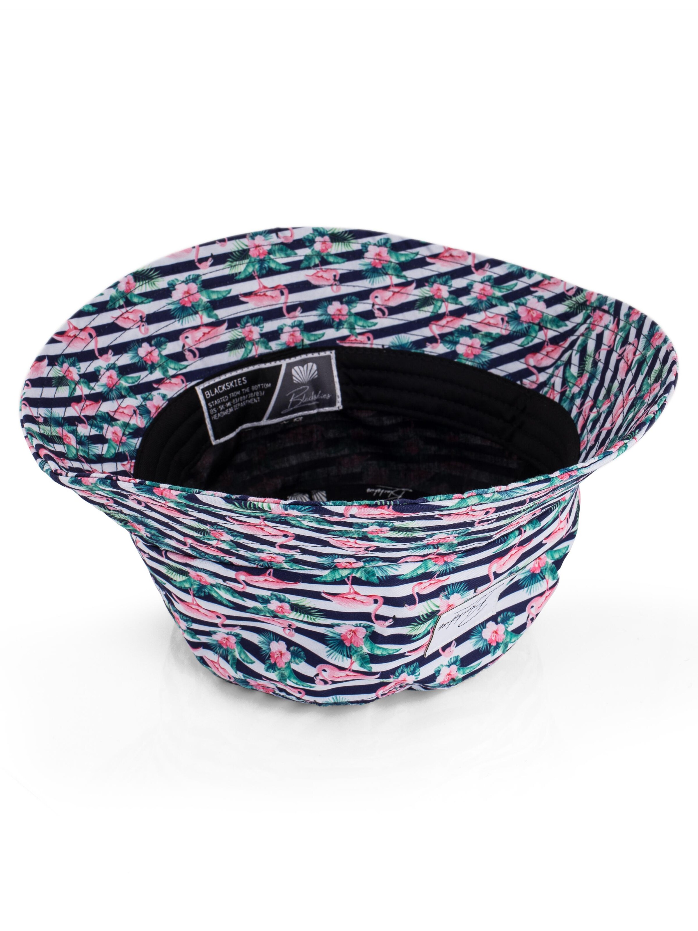 Blackskies Hat 'Tropical Flamingo Vol. II' in Blue