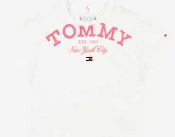 T-Shirt TOMMY HILFIGER en blanc : devant