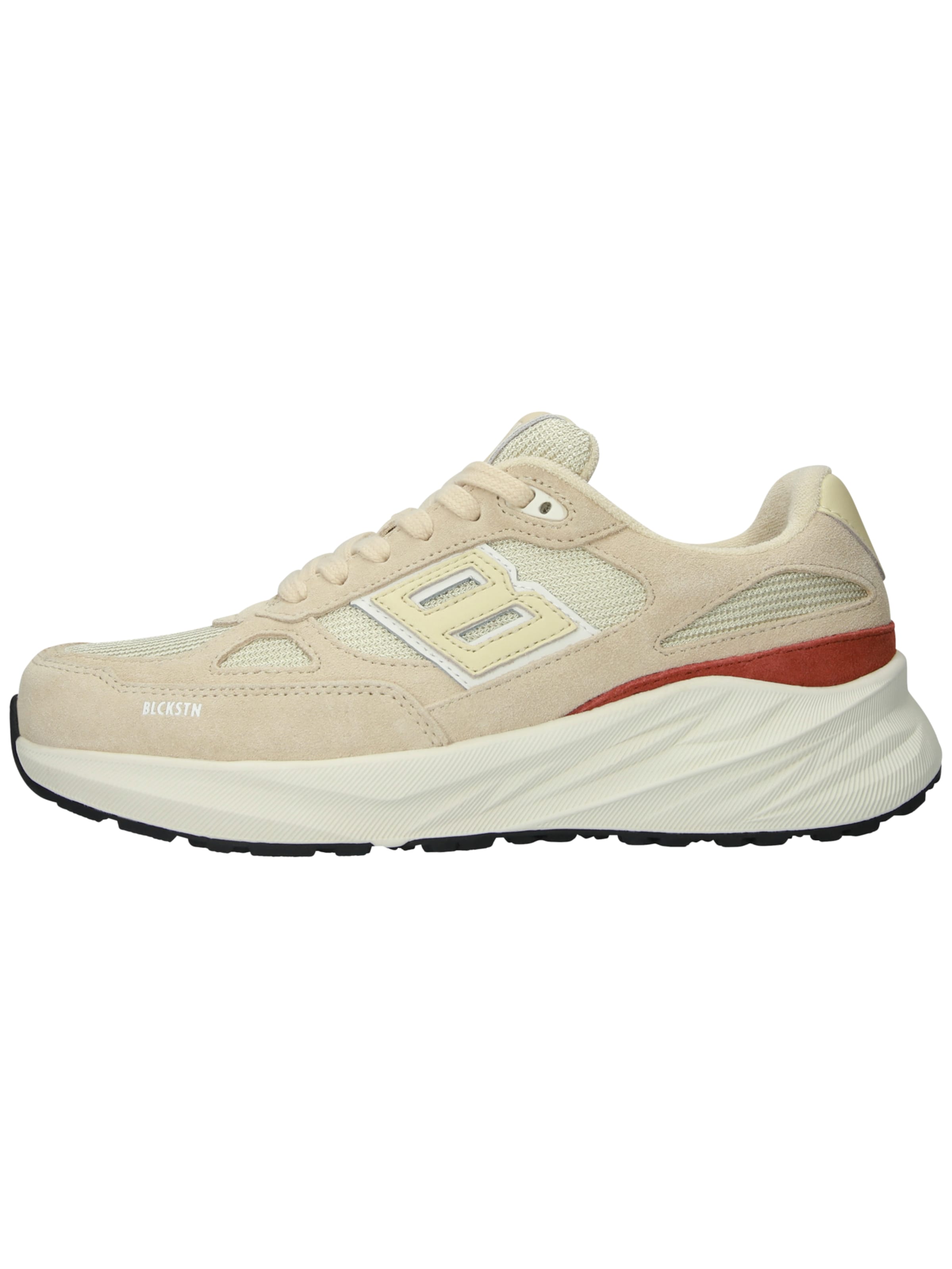 Sneaker bassa 'Flint Moss DG531' di BLACKSTONE in beige: frontale