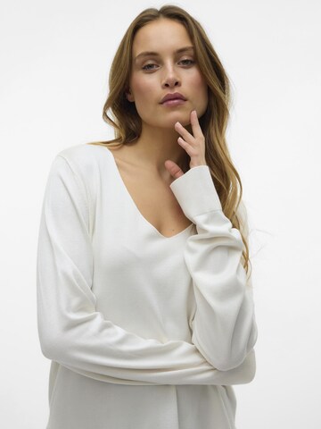 Pull-over 'VMSilje' VERO MODA en beige