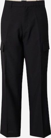 juoda JACK & JONES Standartinis Laisvo stiliaus kelnės: priekis