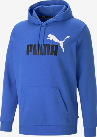 PUMA Sportsweatshirt 'ESS' in Blauw: voorkant