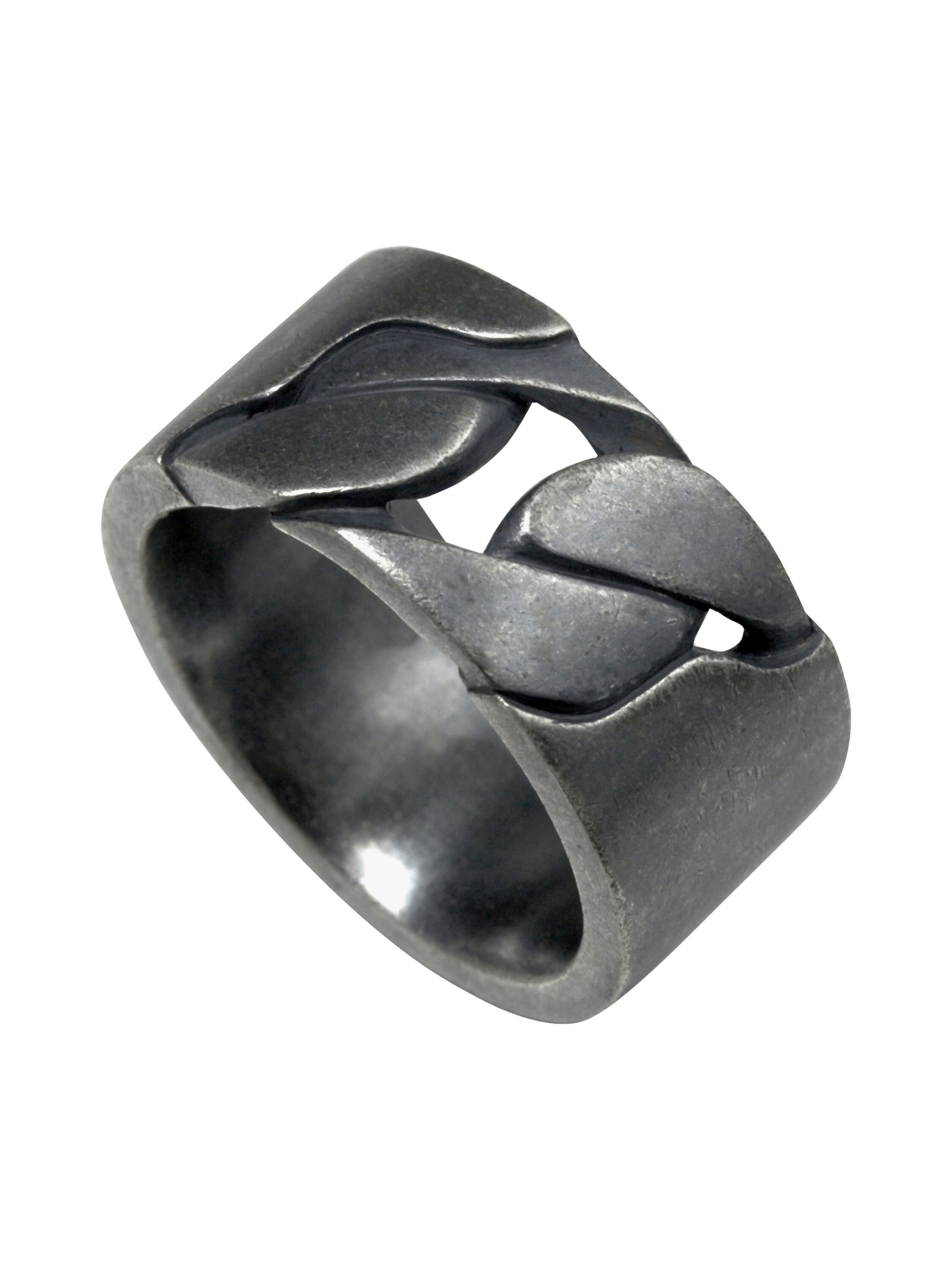 Bague caï en gris : devant