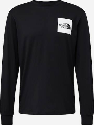 THE NORTH FACE Shirt in Zwart: voorkant