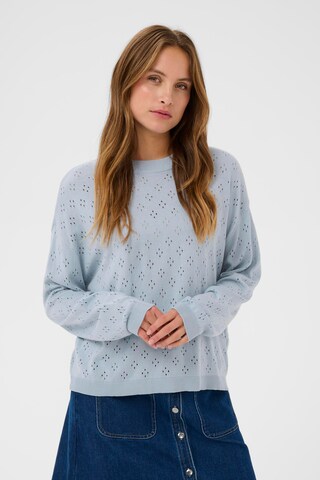 Pull-over 'OlineSZ' SAINT TROPEZ en bleu : devant
