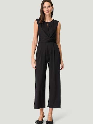 zero Jumpsuit in Black: front