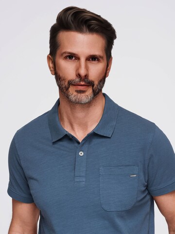 Ombre Shirt in Blauw