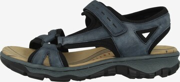 Rieker Wandelsandalen in Blauw