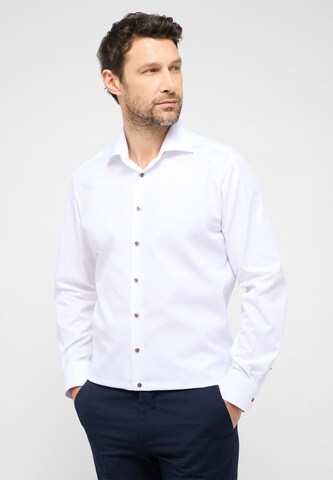 ETERNA Regular fit Business Shirt in White: front