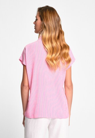 Peter Hahn Bluse in Pink