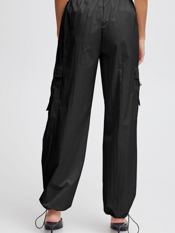 b.young Loose fit Cargo trousers 'Datine' in Black
