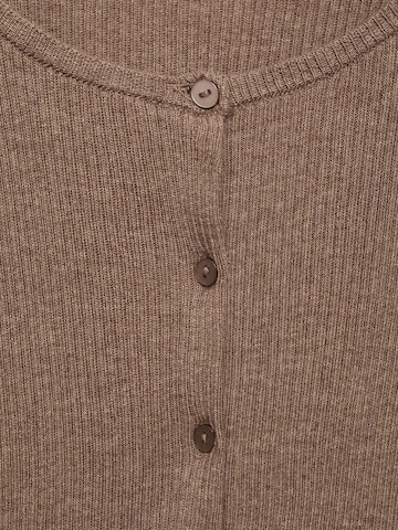 MANGO KIDS Knit cardigan 'LYRA' in Brown