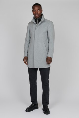 Matinique Regular fit Between-seasons coat 'Harvey' in Grey