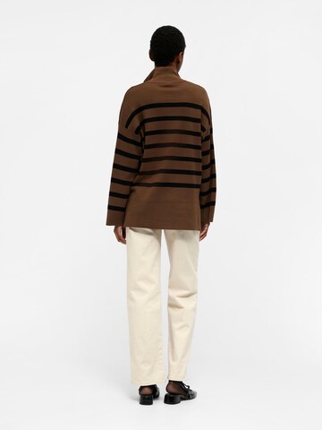 OBJECT Sweater 'Ester' in Brown