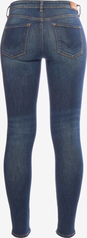 Le Temps Des Cerises Slimfit Jeans in Blau