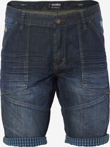 KOROSHI Regular Jeans in Blauw: voorkant