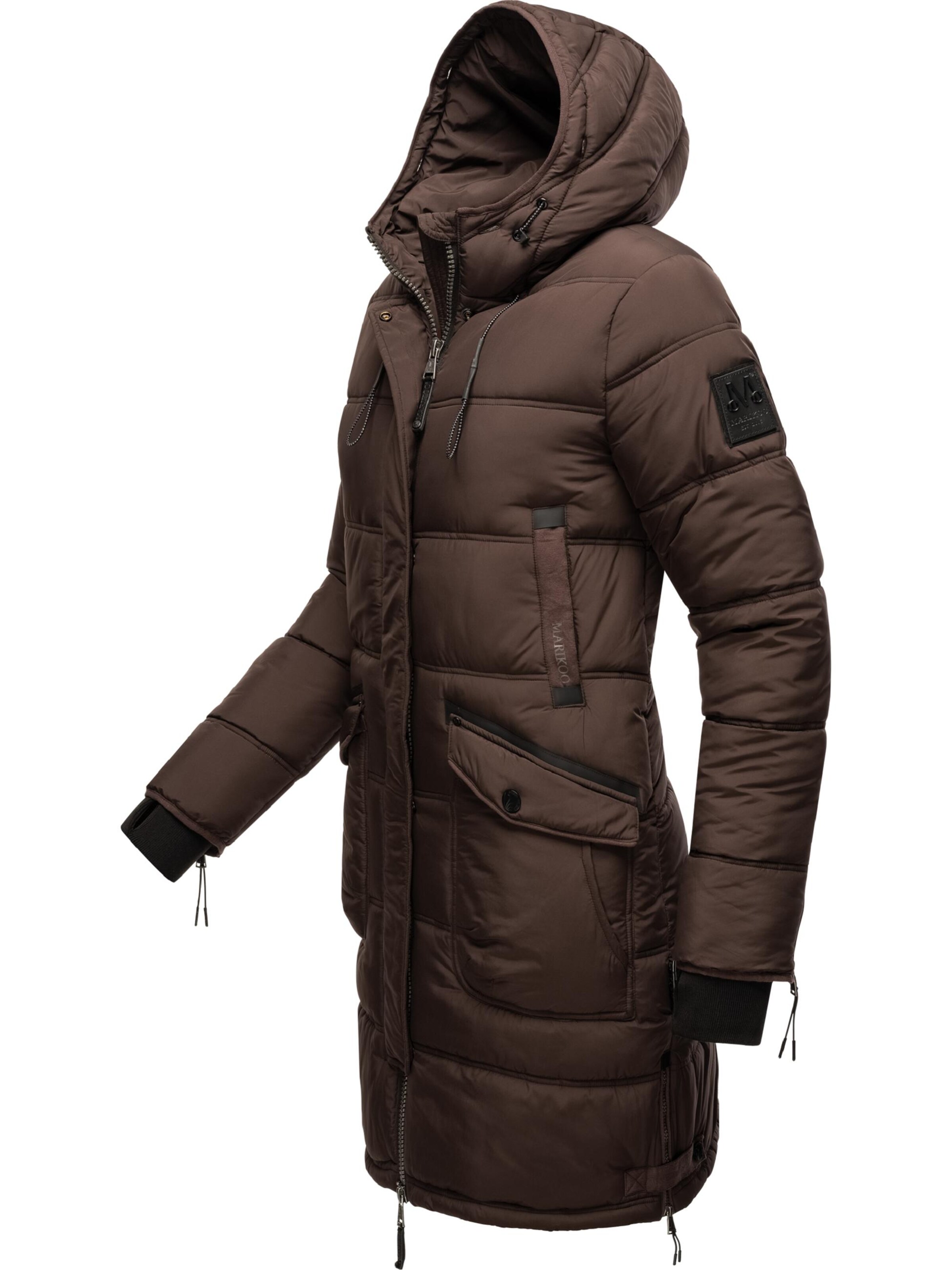 Cappotto invernale 'Chaskaa' di MARIKOO in marrone