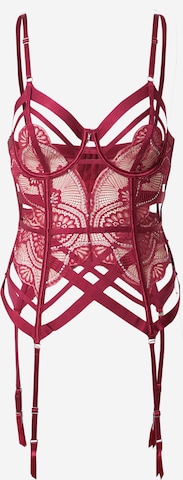Hunkemöller Corsage 'Lyra' in Red: front