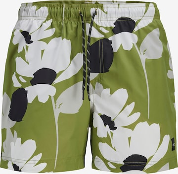 Shorts de bain 'JPSTMAUI' JACK & JONES en vert : devant