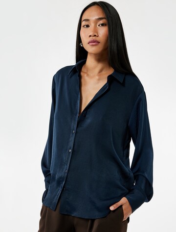 Koton Bluse in Blau: Vorderseite