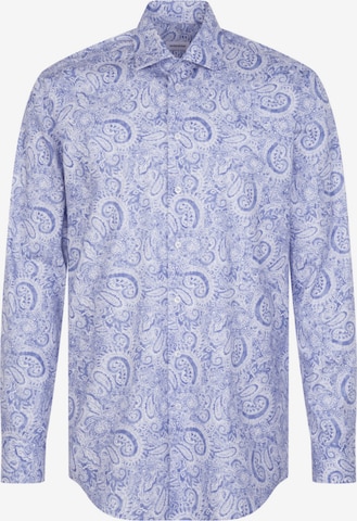 SEIDENSTICKER Comfort fit Zakelijk overhemd 'SMART ESSENTIALS' in Blauw: voorkant