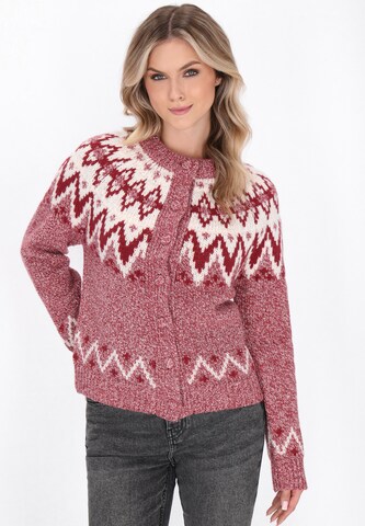 DreiMaster Vintage Knit cardigan 'Vintage' in Mixed colours: front
