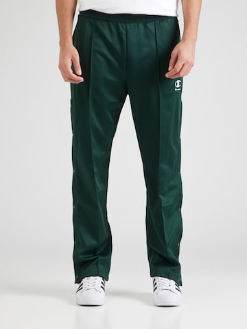Champion Authentic Athletic Apparel regular Παντελόνι σε πράσινο: μπροστά