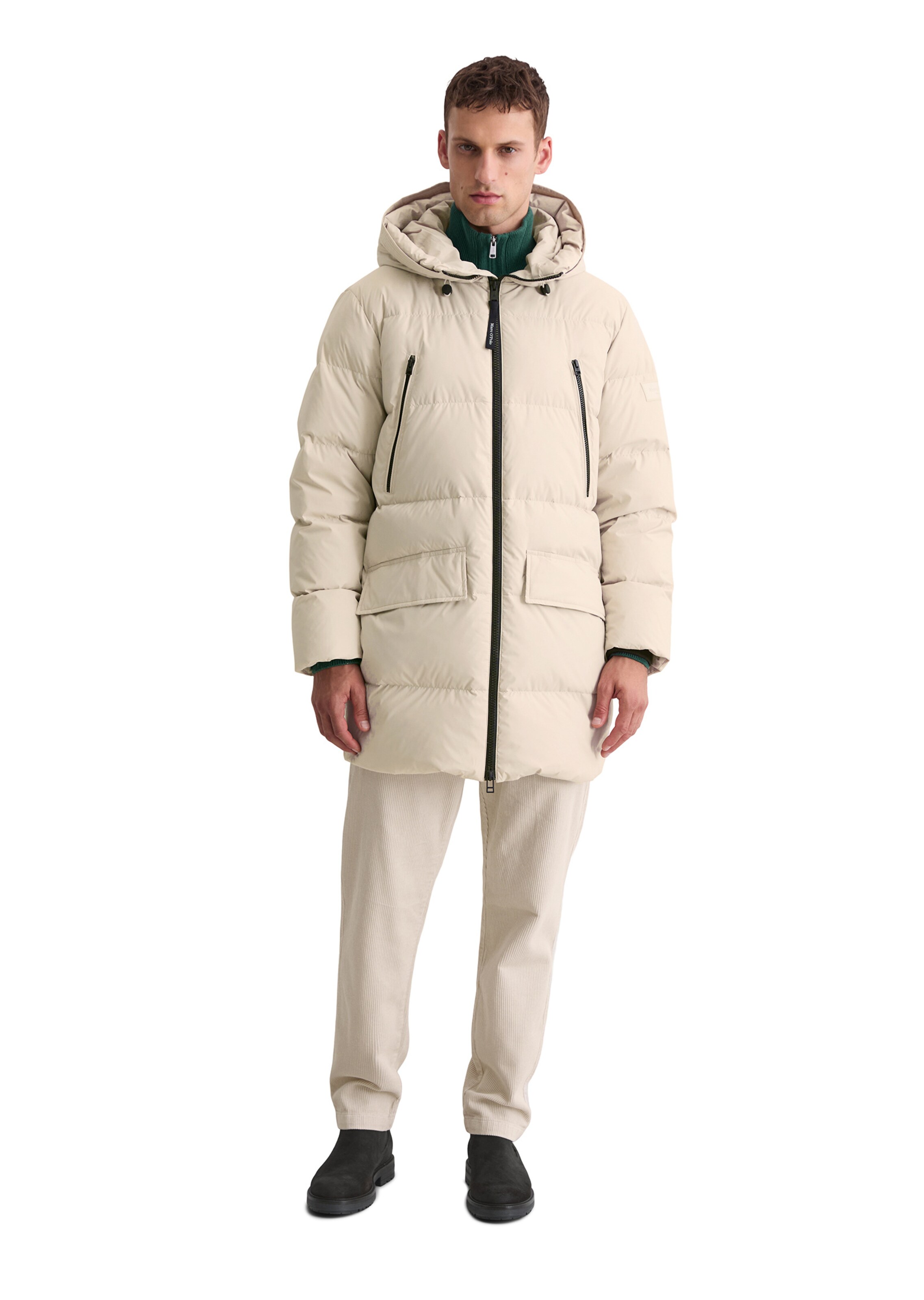 Marc O'Polo Зимнее пальто в Коричневый