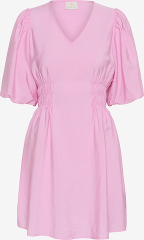Kaffe Kjole 'KANeema' i pink: forside